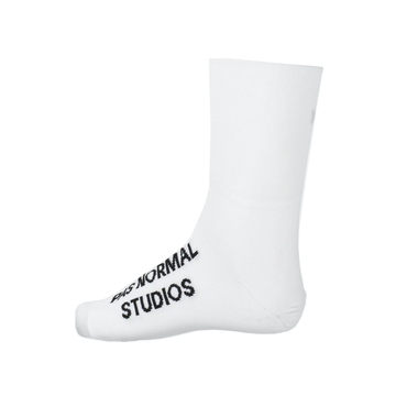 Pas Normal Studios Logo Oversocks - White