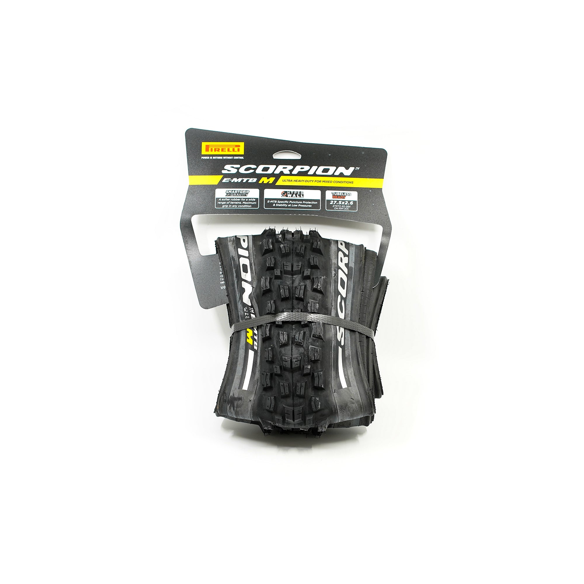 Pirelli Scorpion E-MTB M HyperWALL 轮胎 - 黑色