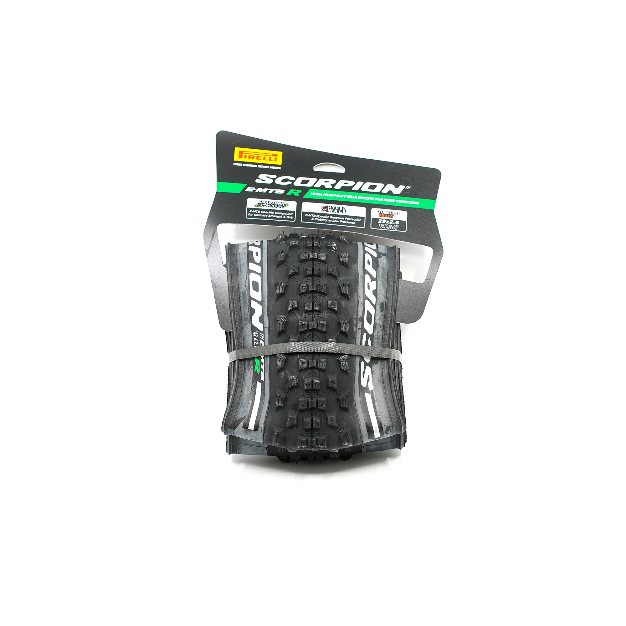 Pirelli Scorpion E-MTB R HyperWALL 轮胎 - 黑色