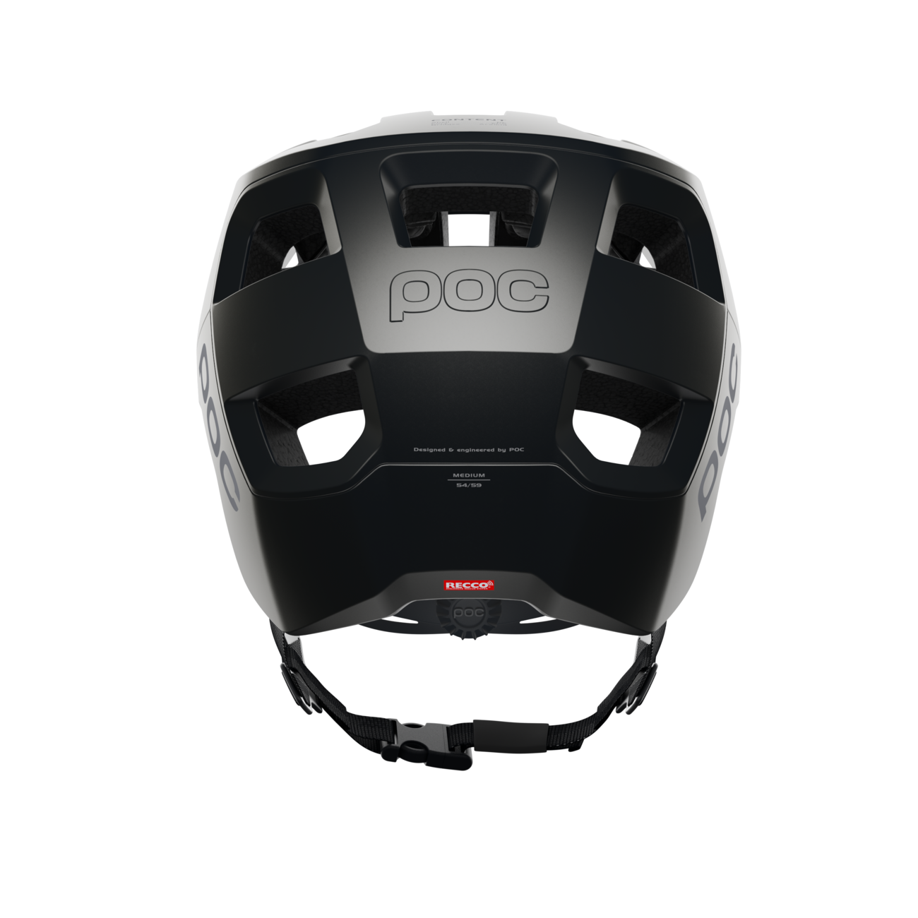 poc-kortal-mtb-helmet-uranium-black-matt-rear