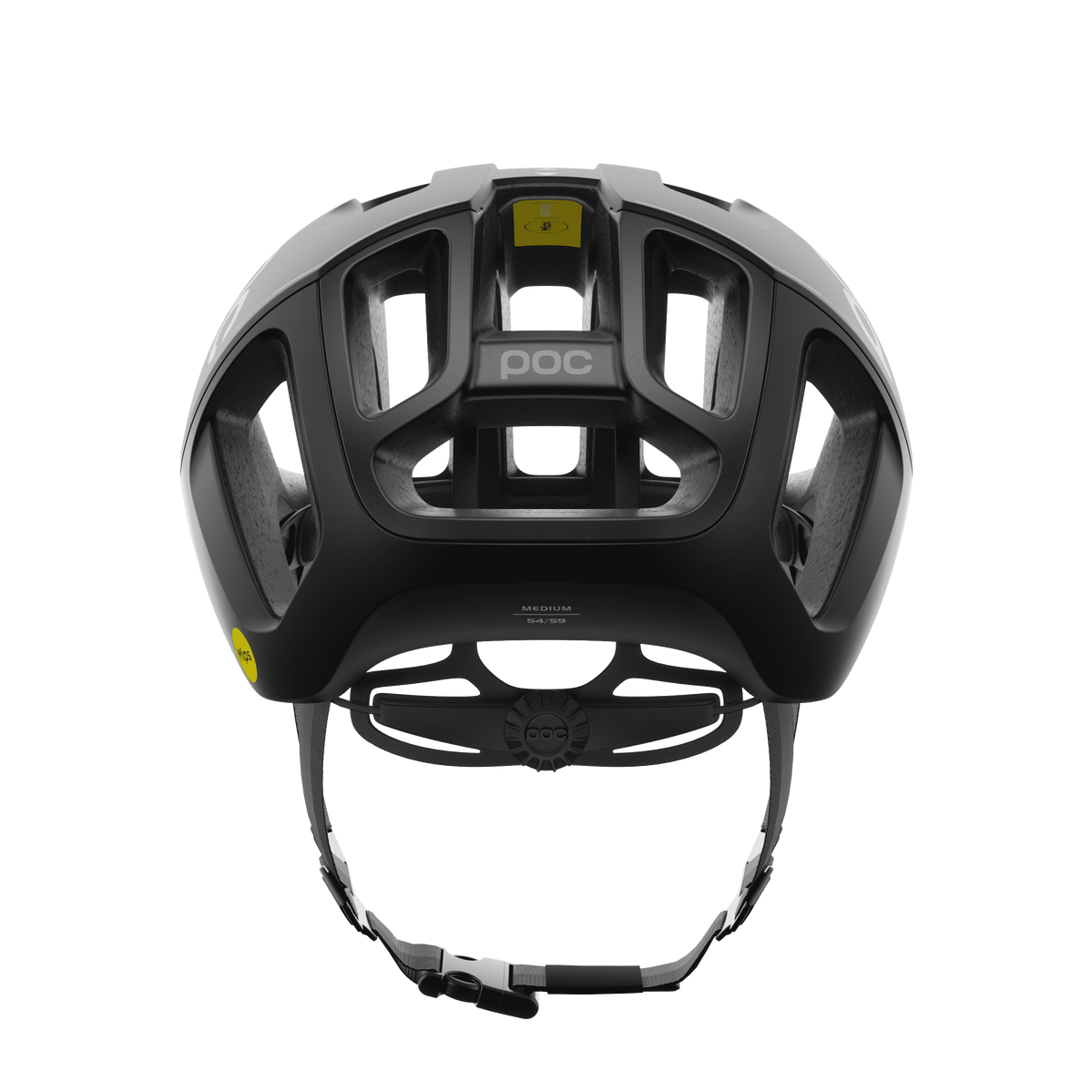 poc-ventral-mips-road-helmet-uranium-black-matte-rear