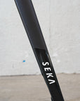 SEKA "Exceed" Aero Road Frameset - Matte Ink Black (XS) with Bar