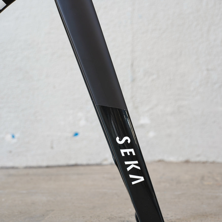 SEKA "Exceed" Aero Road Frameset - Matte Ink Black (XS) with Bar