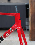 SEKA "Exceed" Aero Road Frameset - Flame Red (XL) with Bar