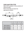 Shimano EW-JC130 Di2 Y-Connector Cable - CCACHE