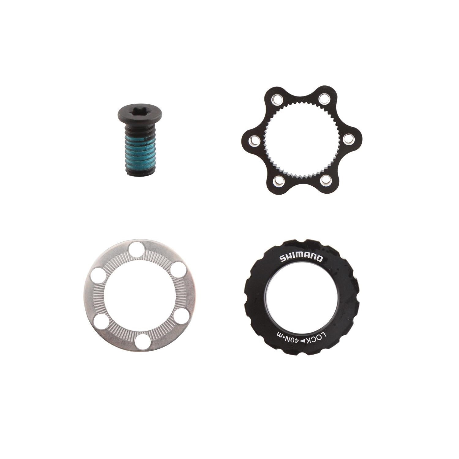 Shimano SM-RTAD 6-Bolt Rotor to Centrelock Hub Adaptor - CCACHE