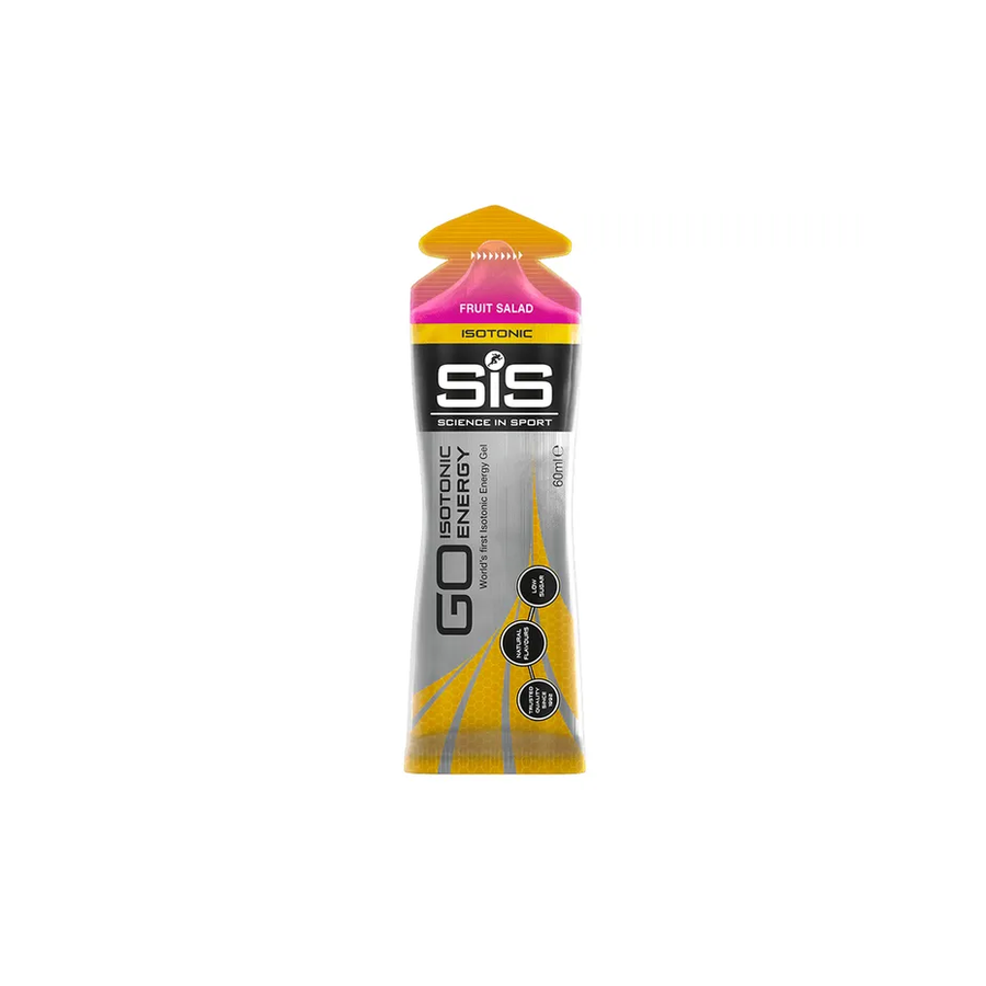 SIS Go Plus Isotonic Energy Gels - Fruit Salad - Box 30