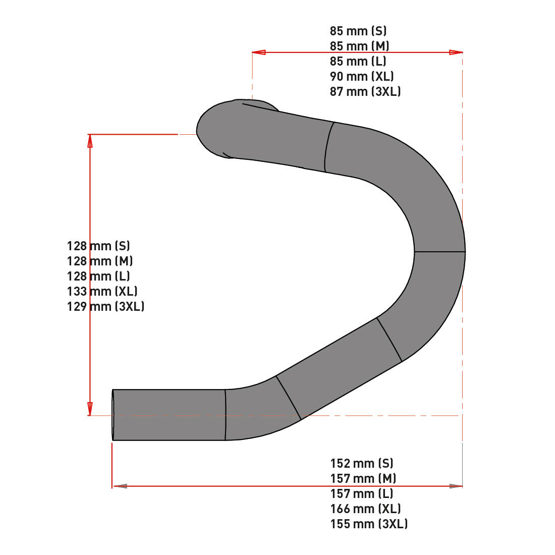 Syntace Racelite Carbon Handlebar - UD Matte - CCACHE