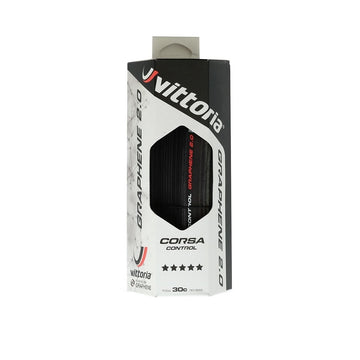 Vittoria Corsa Control G2 Graphene 2.0 Clincher Tyre - Full Black - CCACHE