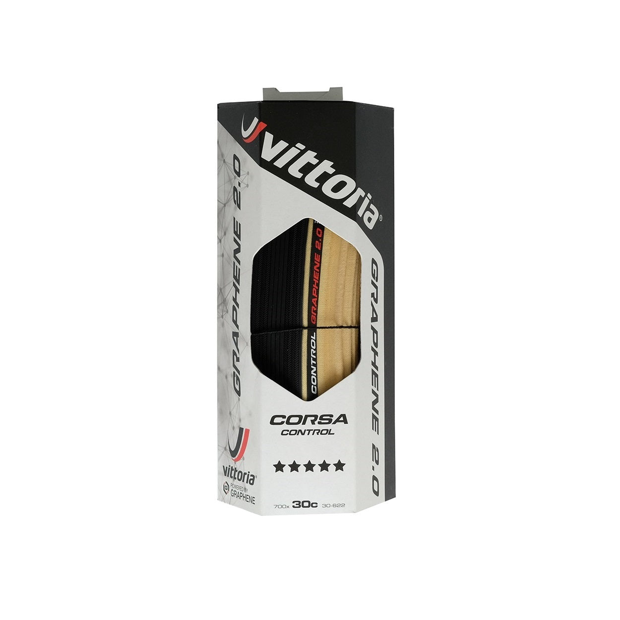 Vittoria Corsa Control G2 Graphene 2.0 Clincher Tyre - Gumwall - CCACHE