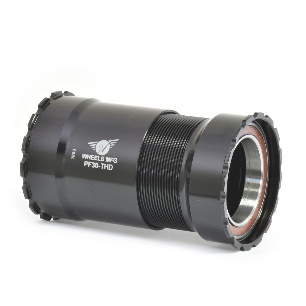 Wheels Mfg PF30 Threaded Angular Contact Bottom Bracket - CCACHE