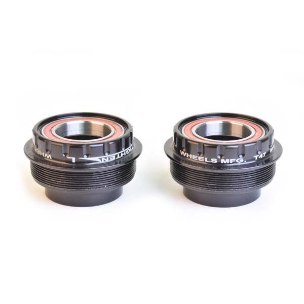 Wheels Mfg T47 Outboard Angular Contact Bottom Bracket for Shimano - CCACHE
