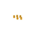 Wolf Tooth Set of 5 Chainring Bolts and Nuts for 1x - Gold
