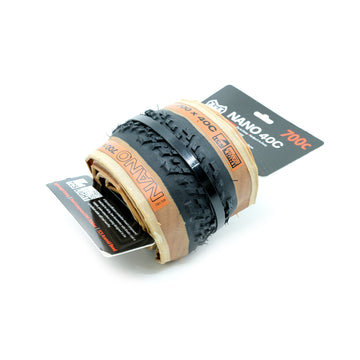 WTB Nano 40 TCS Light/Fast Rolling Clincher Tyre (700 x 40mm) - Tanwall - CCACHE