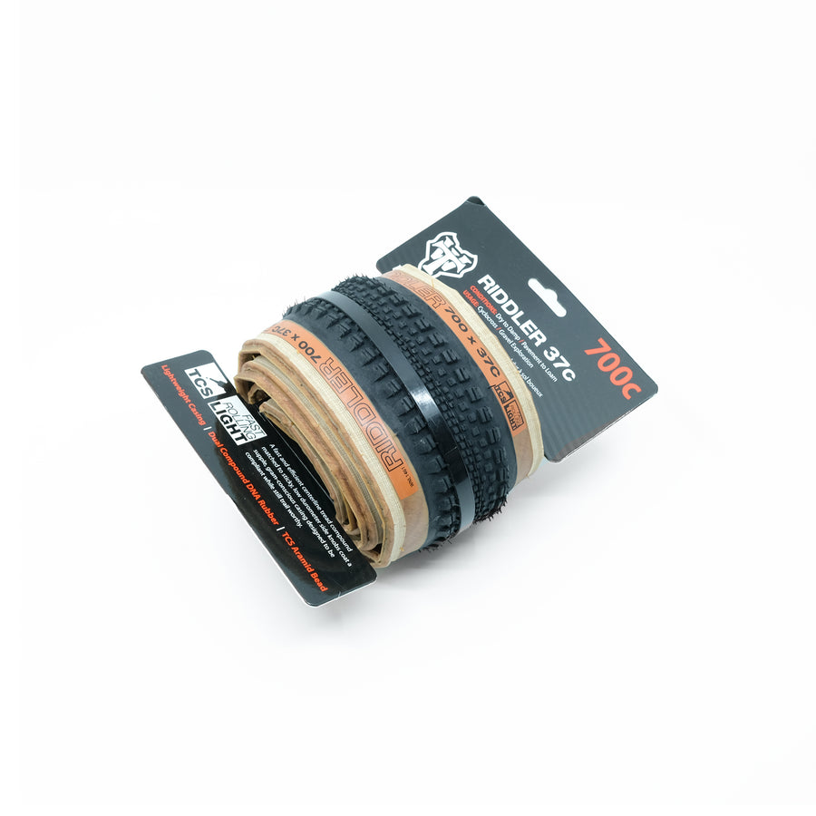 WTB Riddler TCS Light/Fast Rolling Clincher Tyre (700 x 37mm) - Tanwall - CCACHE