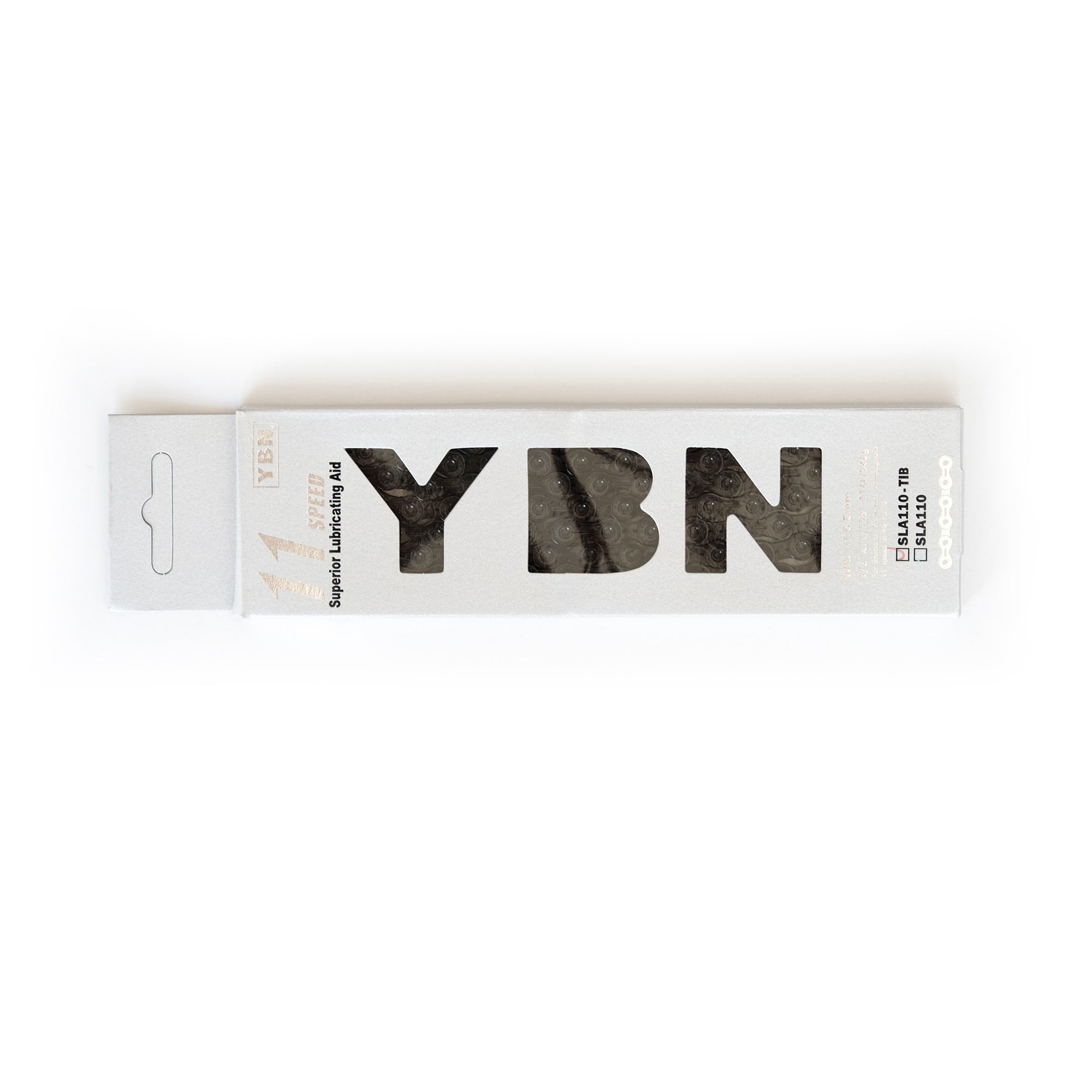 YBN SLA110 11-Speed Ti-Nitrate Chain - Black - CCACHE